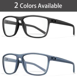 Classic Photochromic Reading Glasses for Unisex Square Frame for Presbyopia Anti Blue Light Blocking Eyewear for Far Sight