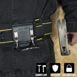 MELOTOUGH Hammer Holder for Belt, Hammer Loop, Hammer Holster, Hammer Belt Holder