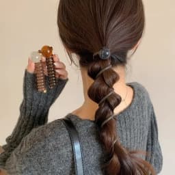 Vintage Ball Heart Straight Elastic Headband For Women Girls Ponytial Holder Hair Tie Scrunchie Hairband Hair Accessories