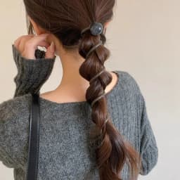 Vintage Ball Heart Straight Elastic Headband For Women Girls Ponytial Holder Hair Tie Scrunchie Hairband Hair Accessories