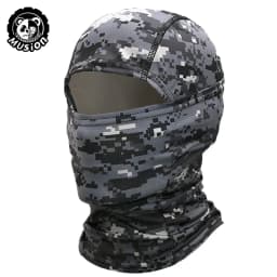 Motorcycle Balaclava Sun Protection Full Face Mask Breathable Mesh Airsoft Mask Balaclava Bicycle Cycling Head Cover Unde