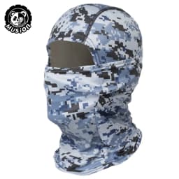 Motorcycle Balaclava Sun Protection Full Face Mask Breathable Mesh Airsoft Mask Balaclava Bicycle Cycling Head Cover Unde