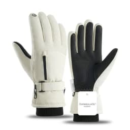 GTUBIKE Winter Warm Gloves for Outdoor Cycling Skiing Thickened Cold Resistant Glove Waterproof Touch Screen Camping Equipment