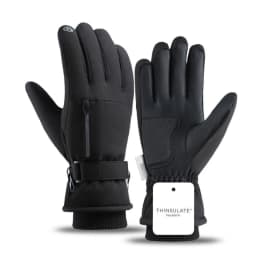 GTUBIKE Winter Warm Gloves for Outdoor Cycling Skiing Thickened Cold Resistant Glove Waterproof Touch Screen Camping Equipment
