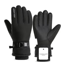 GTUBIKE Winter Warm Gloves for Outdoor Cycling Skiing Thickened Cold Resistant Glove Waterproof Touch Screen Camping Equipment