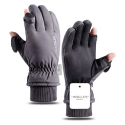 GTUBIKE Winter Warm Gloves for Outdoor Cycling Skiing Thickened Cold Resistant Glove Waterproof Touch Screen Camping Equipment