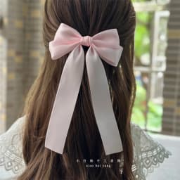 Korean Style Fashion Fabric Hair Bow Hairpin For Women Girls Ribbon Hair Clips Bowknot Spring Clip Female Hair Accessories