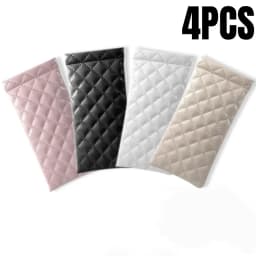 1/2/4Pcs Portable Squeeze Eyeglasses Case PU Leather Soft Sunglasses Bag Pouch Pocket Phone Sunglasses Eyewear Organizer Holder