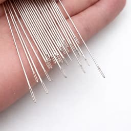 25 Pcs Large Eye Stitching Needles Sewing Needles Handmade Leather Needle Steel Yarn Knitting Needles Sewing Tool Set