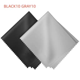 Black/Gray Microfiber Cleaning Cloth 15x15cm for Sunglasses Eyeglasses Lens Accessories Soft Dust-Free Glasses Care