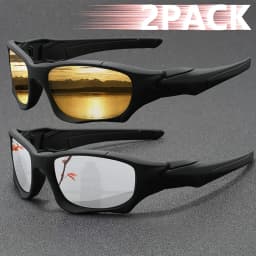 Tactical Windproof Fishing Sunglasses Men Women Classic Camouflage Shades with UV Protection for Outdoor Driving Cycling Hiking