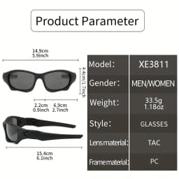 Tactical Windproof Fishing Sunglasses Men Women Classic Camouflage Shades with UV Protection for Outdoor Driving Cycling Hiking