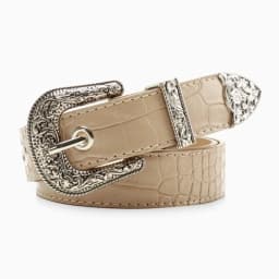 Casual Pin Buckle Carved Buckle Belt Vintage Girdle PU Leather Belt Y2k Hip Hop Waistband