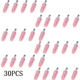 30pcs/Set Basic No Crease Hair Clips For Women Girls Hair Styling Makeup No Bend Hairpins Barrettes Fashion Hair Accessories
