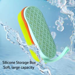 2026 New Silicone Swimming Glasses Organizer Protector Soft Glasses Case Swimming Gear Glasses Protector Student Products