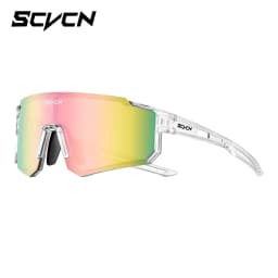 SCVCN Fashion Cycling Glasses Bike Baseball Sunglasses for Men UV400 Sports MTB Outdoor Goggles Bicycle Women Sunglasses Riding