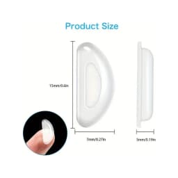 Viewring Non-slip Silicone Nose Pad For Glasses Eyeglasses And Sunglasses Soft Anti Slip Nose Pads Reading Glasses Accessories
