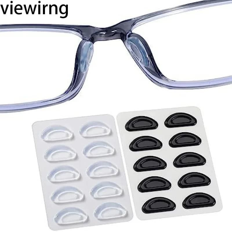 Viewring Non-slip Silicone Nose Pad For Glasses Eyeglasses And Sunglasses Soft Anti Slip Nose Pads Reading Glasses Accessories