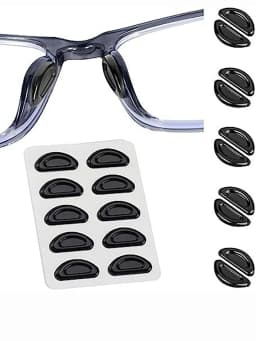 Viewring Non-slip Silicone Nose Pad For Glasses Eyeglasses And Sunglasses Soft Anti Slip Nose Pads Reading Glasses Accessories