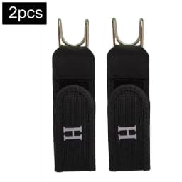 Adjustable Elastic Waistband Buckle with Magic Tape & Metal Hooks