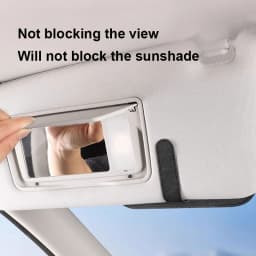 SEAMETAL Car Glasses Case Premium Suede/Leatherette Auto Sun Visor Glasses Holder Sunglasses Protective Case for Car Accessories