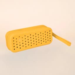 Portable Silicone Swim Goggle Case Perforated Breathable Eyeglasses Storage Bag Durable Swimming Goggles Protection Travel Use