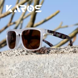 KAROS Polarized Sunglasses Unisex Driving Anti-Glare Goggles Outdoor Sport Fishing Cycling Glasses Travel Beach UV400 Eyeglasses