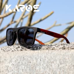 KAROS Polarized Sunglasses Unisex Driving Anti-Glare Goggles Outdoor Sport Fishing Cycling Glasses Travel Beach UV400 Eyeglasses