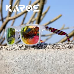 KAROS Polarized Sunglasses Unisex Driving Anti-Glare Goggles Outdoor Sport Fishing Cycling Glasses Travel Beach UV400 Eyeglasses