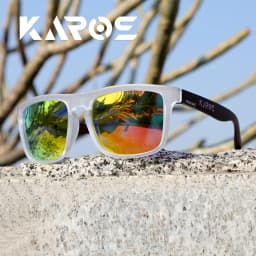 KAROS Polarized Sunglasses Unisex Driving Anti-Glare Goggles Outdoor Sport Fishing Cycling Glasses Travel Beach UV400 Eyeglasses