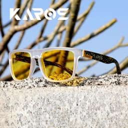 KAROS Polarized Sunglasses Unisex Driving Anti-Glare Goggles Outdoor Sport Fishing Cycling Glasses Travel Beach UV400 Eyeglasses