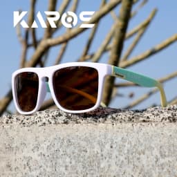 KAROS Polarized Sunglasses Unisex Driving Anti-Glare Goggles Outdoor Sport Fishing Cycling Glasses Travel Beach UV400 Eyeglasses