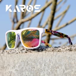 KAROS Polarized Sunglasses Unisex Driving Anti-Glare Goggles Outdoor Sport Fishing Cycling Glasses Travel Beach UV400 Eyeglasses