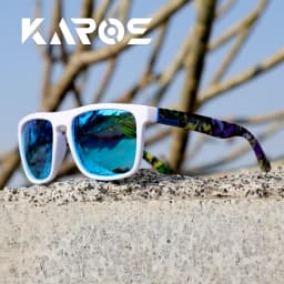 KAROS Polarized Sunglasses Unisex Driving Anti-Glare Goggles Outdoor Sport Fishing Cycling Glasses Travel Beach UV400 Eyeglasses
