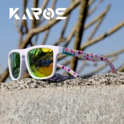 KAROS Polarized Sunglasses Unisex Driving Anti-Glare Goggles Outdoor Sport Fishing Cycling Glasses Travel Beach UV400 Eyeglasses