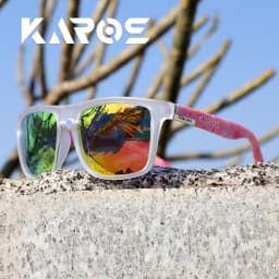 KAROS Polarized Sunglasses Unisex Driving Anti-Glare Goggles Outdoor Sport Fishing Cycling Glasses Travel Beach UV400 Eyeglasses