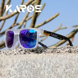KAROS Polarized Sunglasses Unisex Driving Anti-Glare Goggles Outdoor Sport Fishing Cycling Glasses Travel Beach UV400 Eyeglasses