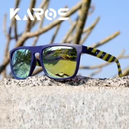 KAROS Polarized Sunglasses Unisex Driving Anti-Glare Goggles Outdoor Sport Fishing Cycling Glasses Travel Beach UV400 Eyeglasses