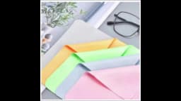 5PCS Eyeglass Cleaning Cloth Microfiber Adaptable For Screens Lenses Nylon Or Polaroid Glasses 15*15cm Random Color