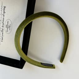 Korean Style High Sense Autumn Winter Narrow Version Gentle Texture Velvet Fine Solid Color Headband Hair Hoop Hair Accessories