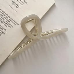 1/3/5pcs Metal Grab Clip, Women's Hair Clip, Large Shark Clip, Large Hair Volume, Fashionable Temperament, Hair Clip Headband