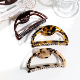 1pc European and American Hair Accessories Hollow Acetic Acid Grip Large Meatball Hair Claw