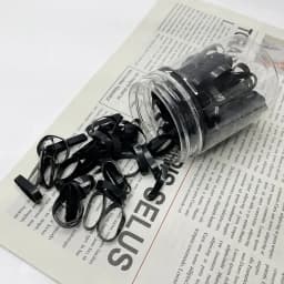 100-1000Pcs Black Disposable Rubber Band Elastic Hair Bands Girls Headband Children Ponytail Holder Bands Kids Hair Accessories