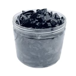 100-1000Pcs Black Disposable Rubber Band Elastic Hair Bands Girls Headband Children Ponytail Holder Bands Kids Hair Accessories