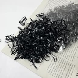 100-1000Pcs Black Disposable Rubber Band Elastic Hair Bands Girls Headband Children Ponytail Holder Bands Kids Hair Accessories
