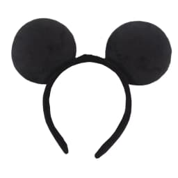 2023 Mouse Ears Headband For Girls Adults 5''Polka Dot Bow Hairband Festival Party Travel DIY Hair Accessories
