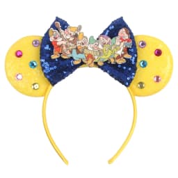 2023 Mouse Ears Headband For Girls Adults 5''Polka Dot Bow Hairband Festival Party Travel DIY Hair Accessories