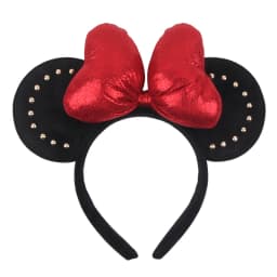 2023 Mouse Ears Headband For Girls Adults 5''Polka Dot Bow Hairband Festival Party Travel DIY Hair Accessories