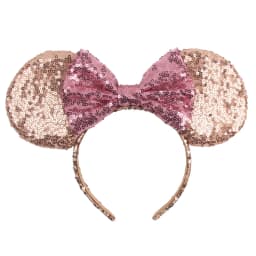 2023 Mouse Ears Headband For Girls Adults 5''Polka Dot Bow Hairband Festival Party Travel DIY Hair Accessories