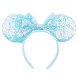 2023 Mouse Ears Headband For Girls Adults 5''Polka Dot Bow Hairband Festival Party Travel DIY Hair Accessories